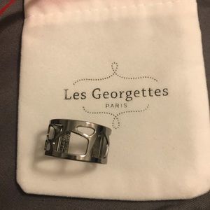 Les Georgettes Giraffe style ring